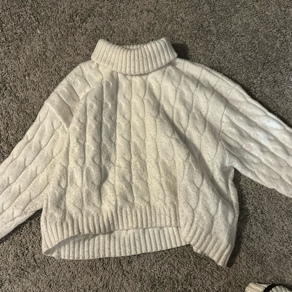 White sweater